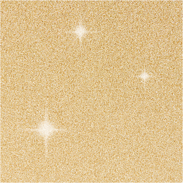 Kort og konvolutter, kort str. 10,5x15 cm, konvolutt str. 11,5x16,5 cm, glitter, 120+250 g, gull, 4 sett/ 1 pk.