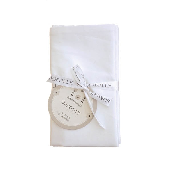Örngott percale 2-pack spjälsäng eko vitt Summerville organic Summerville Organic Örngott percale 2-pack spjälsäng eko vitt Summerville organic Summerville Organic
