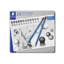 Skisseblyanter Mars Lumograph 24-pakning Staedtler