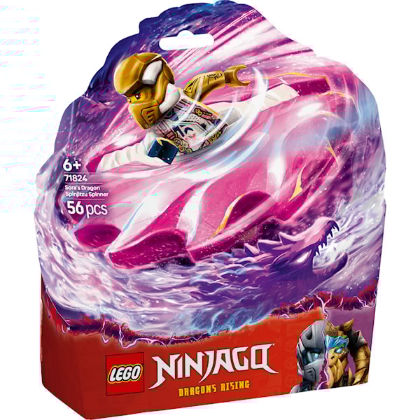 LEGO Ninjago 71824 Soras Spinjitzu-dragespinner -  Byggesett - Plast