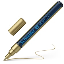 Schneider Maxx 271 Paintmarker Gold 1-2 mm pyöreä kärki