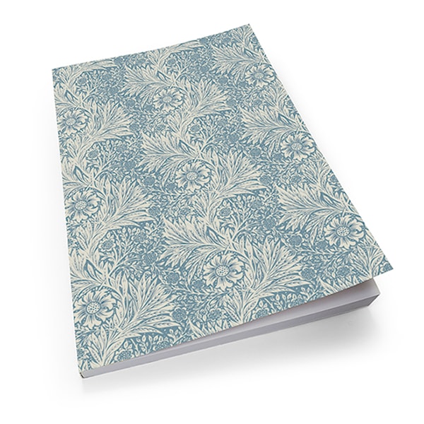 Notatbok Softcover A5 Morris Modern Marigold Blå