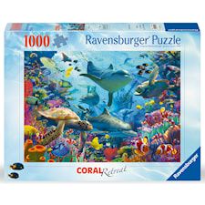 Pussel Coral Reef Retreat 1000 bitar, Ravensburger
