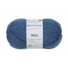 Nalle Garn Ullmix 100 g Jeans 160 Novita