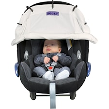 Dooky Universal Cover Barnvagnsskydd, Creme