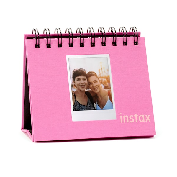 INSTAX MINI TWIN FLIP ALBUM FLAMINGO PINK