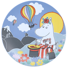 Muumi Juhlatilaisuus Tasainen lautanen Rätt Start