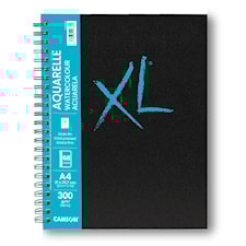 Akvarellpapper bok A4 34 ark 300g/m2 Canson XL Books