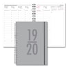 Kalenteri 19/20 Burde Study Velvet Harmaa
