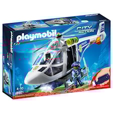 Polishelikopter med LED-sökljus, Playmobil City Action (6921)