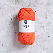 8/4 Bomullsgarn 50 g Lady in Red 97) Järbo