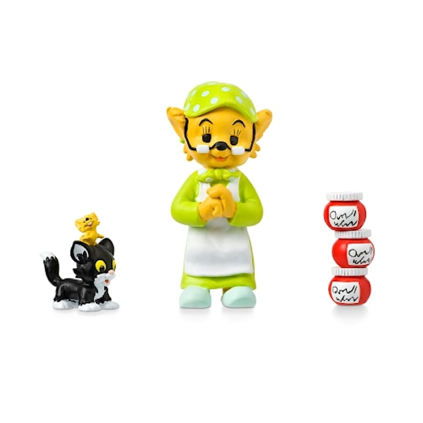 Farmor, Katten Janson och Musen, Figurset, Bamse