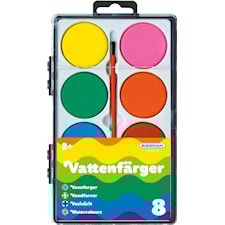 Vattenfärger 8 St Kärnan