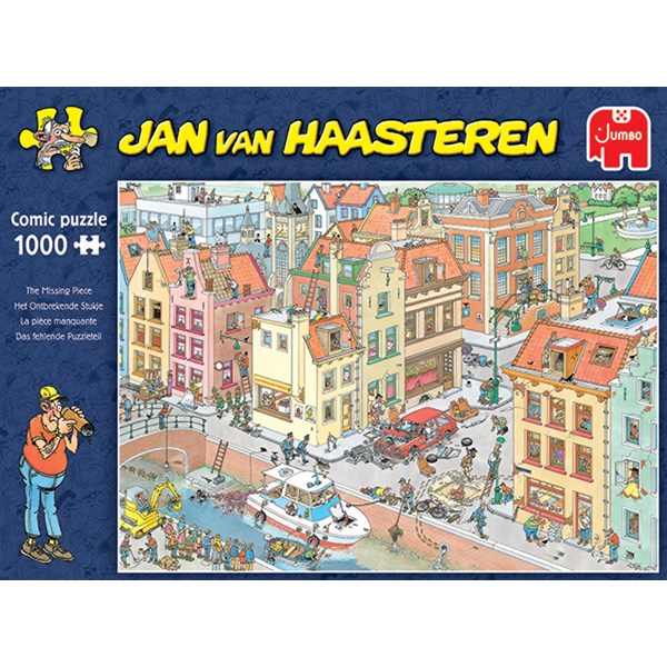 Jan Van Haasteren The Missing Piece Pussel 1000 bitar, Jumbo