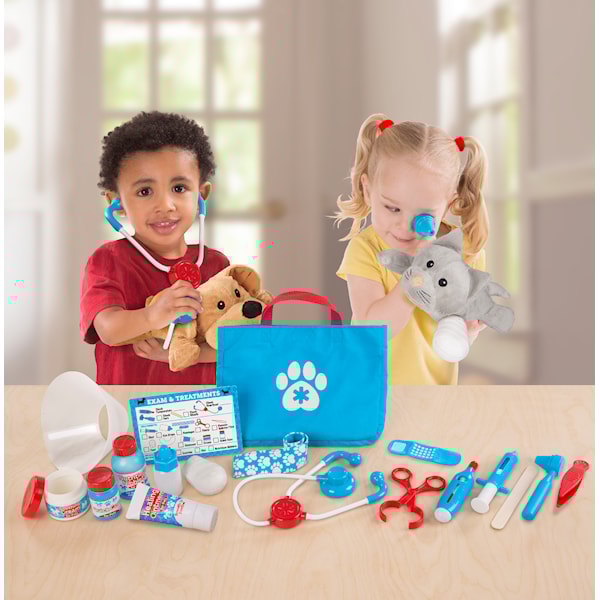 Pet Vet Play Set - Examine & Treat Melissa & Doug - rollek Pet Vet Play Set - Examine & Treat Melissa & Doug - rollek