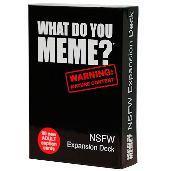 What Do You Meme? NSFW-expansion, Peliko, (EN)