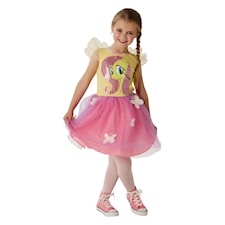 Maskeraddräk Fluttershy, My Little Pony, Strl 104-128, Rubies