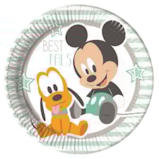 Musse Pigg Baby Papptallrikar, 8 st