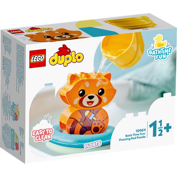 Skoj i badet: flytande röd panda LEGO® DUPLO My First (10964)