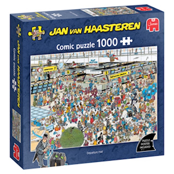 Jan van Haasteren Departure Hall Pussel 1000 bitar
