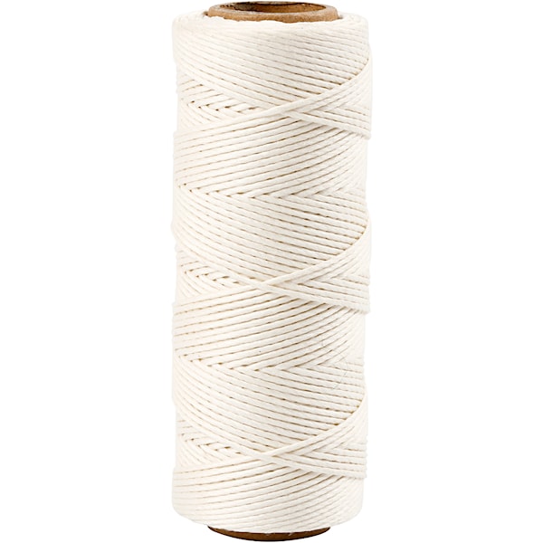 Creativ Company - Bamboo cord White 65m