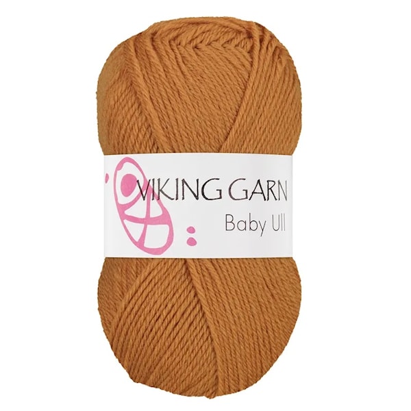 Baby Ull Garn Merinoull 50 g Viking Garn