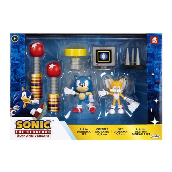 Sonic 6.5 cm Figurer Diorama Set