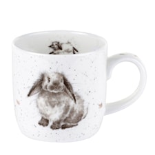 Royal Worcester WD Kanin Mugg 31 cl Vit