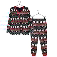 Pyjamas Noel kvinna, Mörkblå, Strl XXL, Mumin