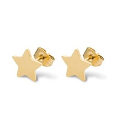 Star Love Earring, Gold