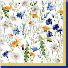 Servetter Sommarblommor 20-pack Gullers