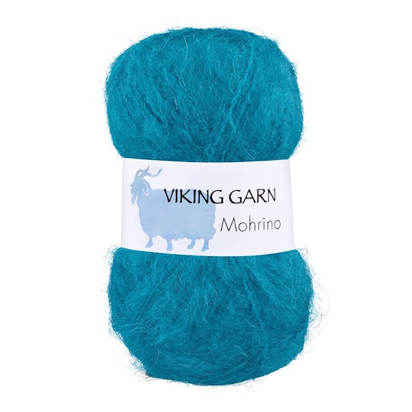 Mohrino Garn 50 g Turkis 529 Viking Garn