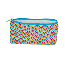 Penal i canvas sikk-sakk 22x12 cm