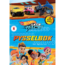 Pysselbok Hot Wheels med klistermärken Kärnan