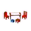 Pippi Möbelset 1 Bord + Stolar Micki