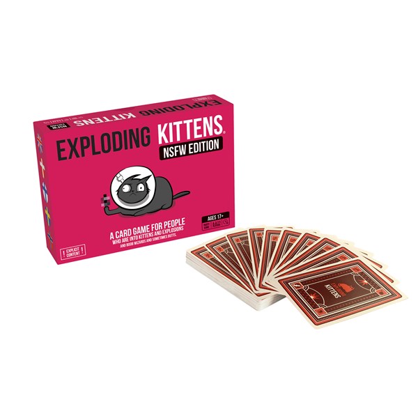 Exploding Kittens NSFW Ed. (Pink) (SE/NO/DK/FI) online