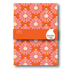 Anteckningsblock A5 Blommor & Fåglar KATE RHEES