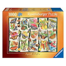 Tropical Butterfly Palapelit 1000 palaa, Ravensburger