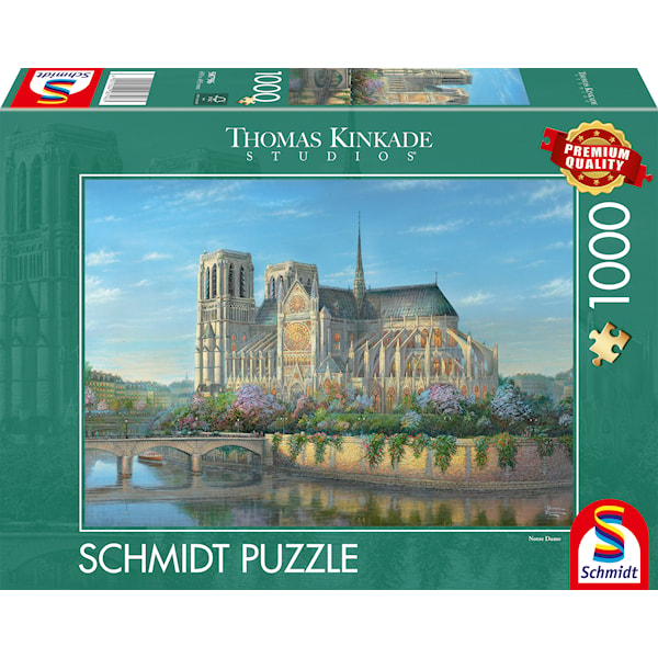 Notre Dame Pussel 1000 Bitar Schmidt