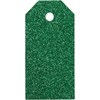 Manillamerker, grønn, str. 5x10 cm, glitter, 300 g, 15 stk./ 1 pk.
