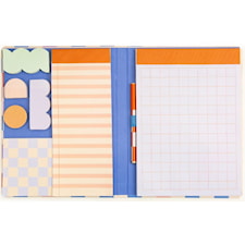 Notepad with Sticky Notes Set & Pen