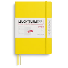 Weekly Planner & Notebook 2026 A5 Soft Lemon Leuchtturm1917