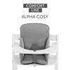 Matstolsdyna Alpha Cosy Comfort Stretch Grey Hauck