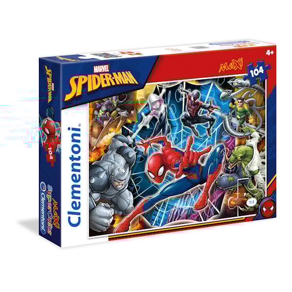 Pussel Maxi Spiderman, 104 bitar, Clementoni