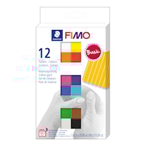 FIMO Soft Colour 12-pack Basfärger