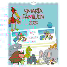 Familjekalender Smarta Familjen 2026