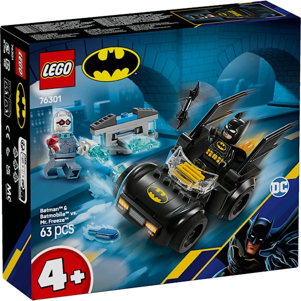 LEGO Super Heroes 76301 Batman med Batmobile mot Mr. Freeze -  Byggesett - Plast