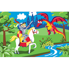 Matta, 80x120 cm, Riddare