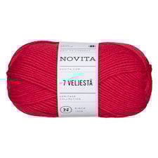 7 Bröder Garn Ullmix 100 g jul 549 Novita