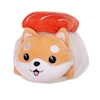 Shiba Inu-hund i sake-sushi Gosedjur 25 cm Kawaii Kuties